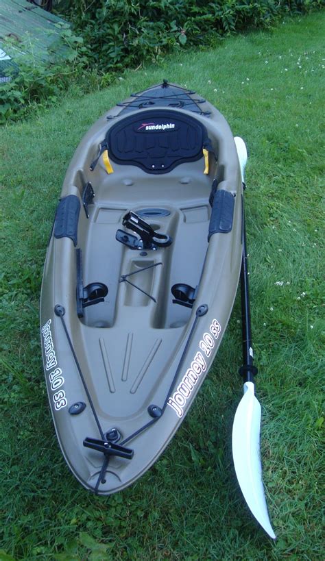 A recreational kayak is perfect for fishing, river travel, or a leisurely stroll around the lake. . Sundolphin journey 10ss